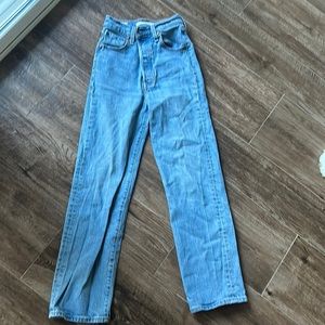 Rib cage Straight Ankle Jean